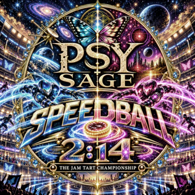 Psy + Sage Speedball 2:14 — The Jam Tart Championship artwork